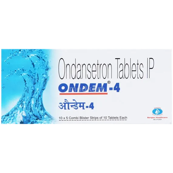 ondem 4mg tablet 10's